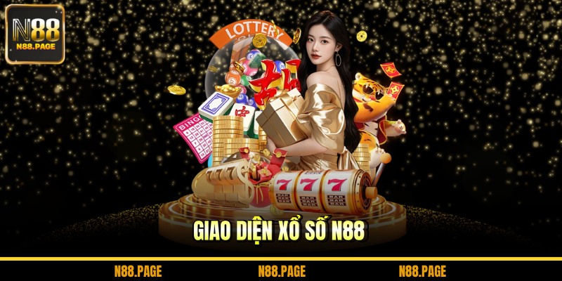Giao diện xổ số N88